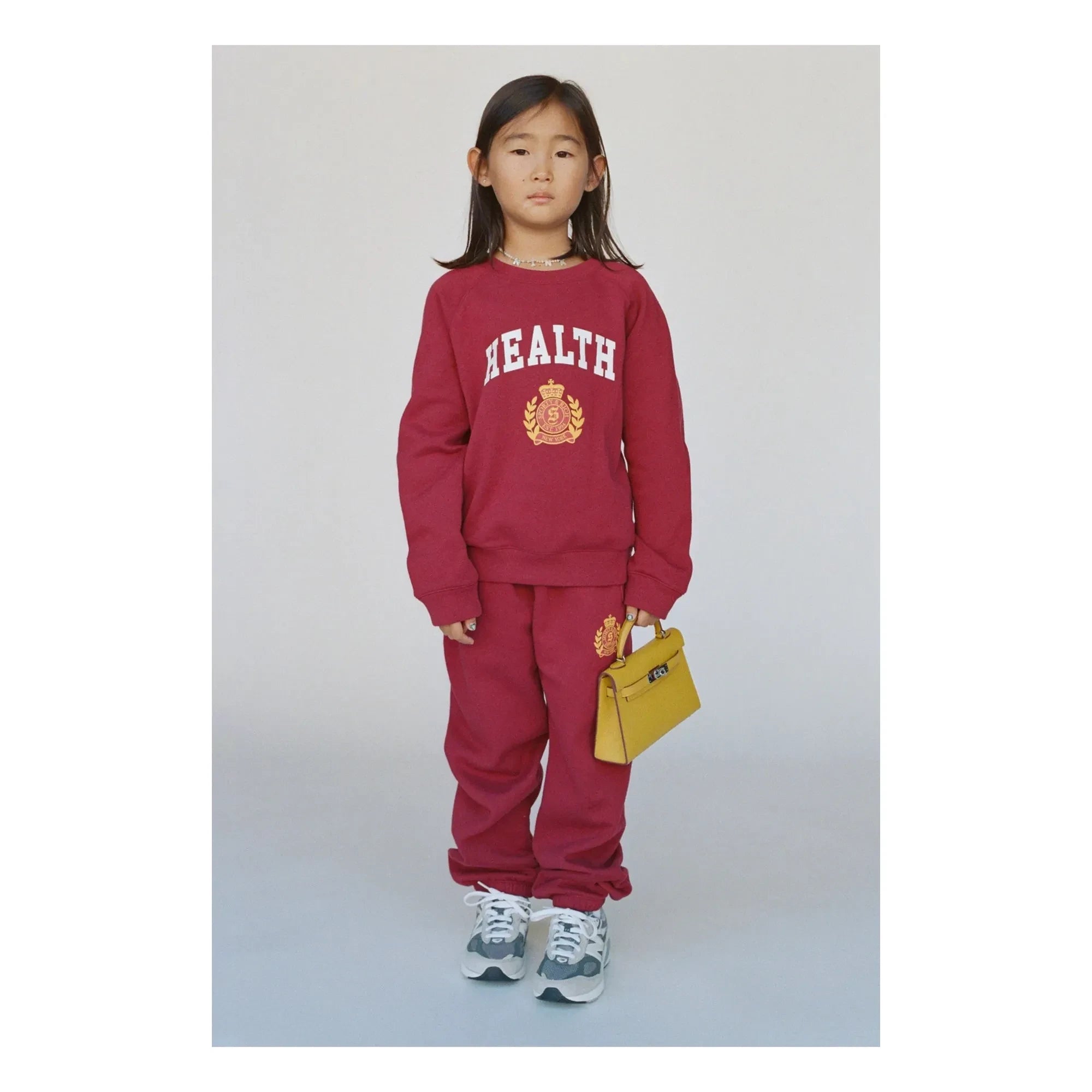Sporty & Rich - Jogger NY Health Crest | Bordeaux