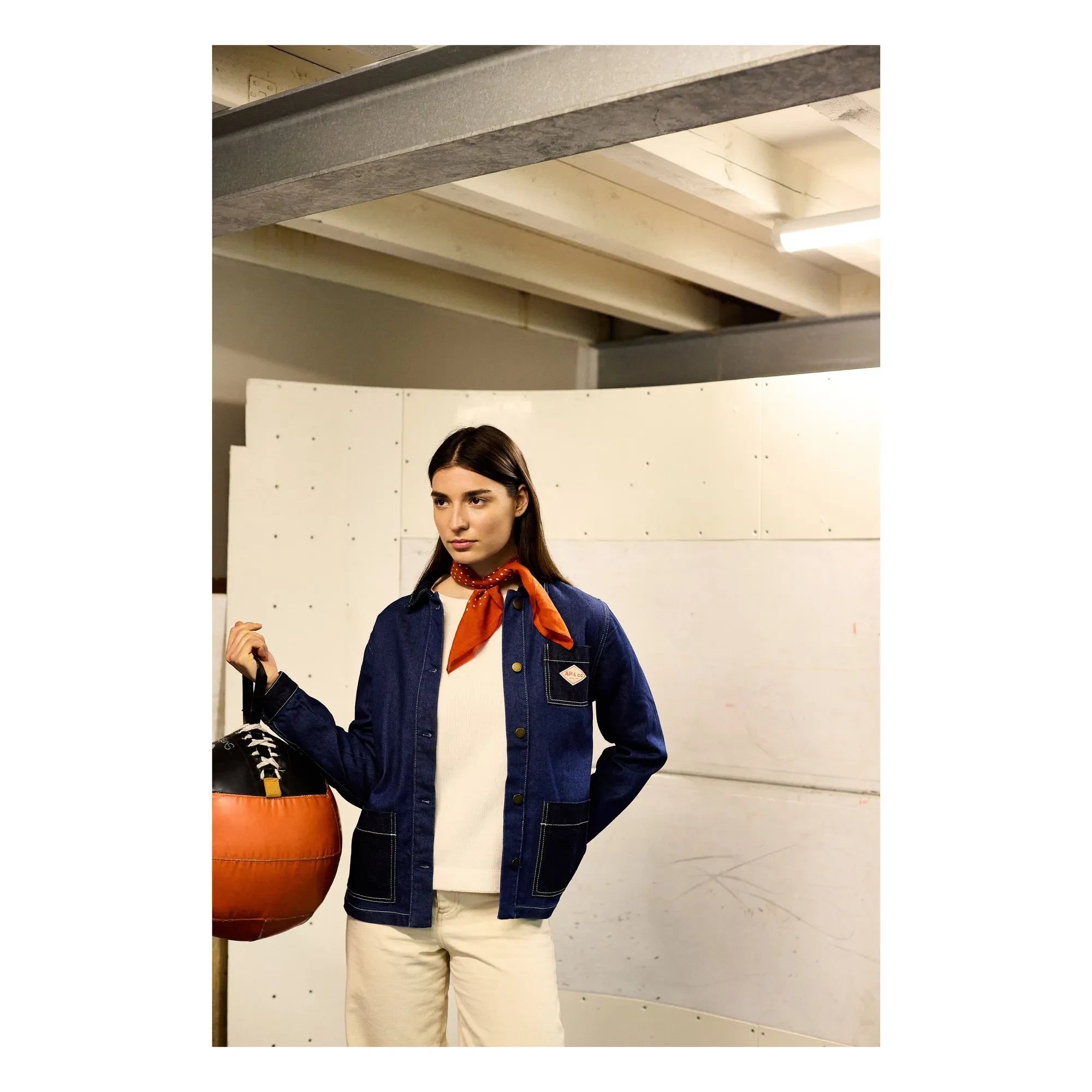 a.p - Garcia Jeansjacke | Blau