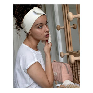 Bachca - Make-up- und Hautpflege-Haarband | Weiß