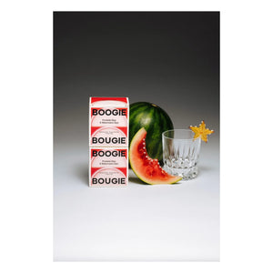 Boogie Bougie - Wassermelonen-Schlucke und Snacks am Pool Kerze