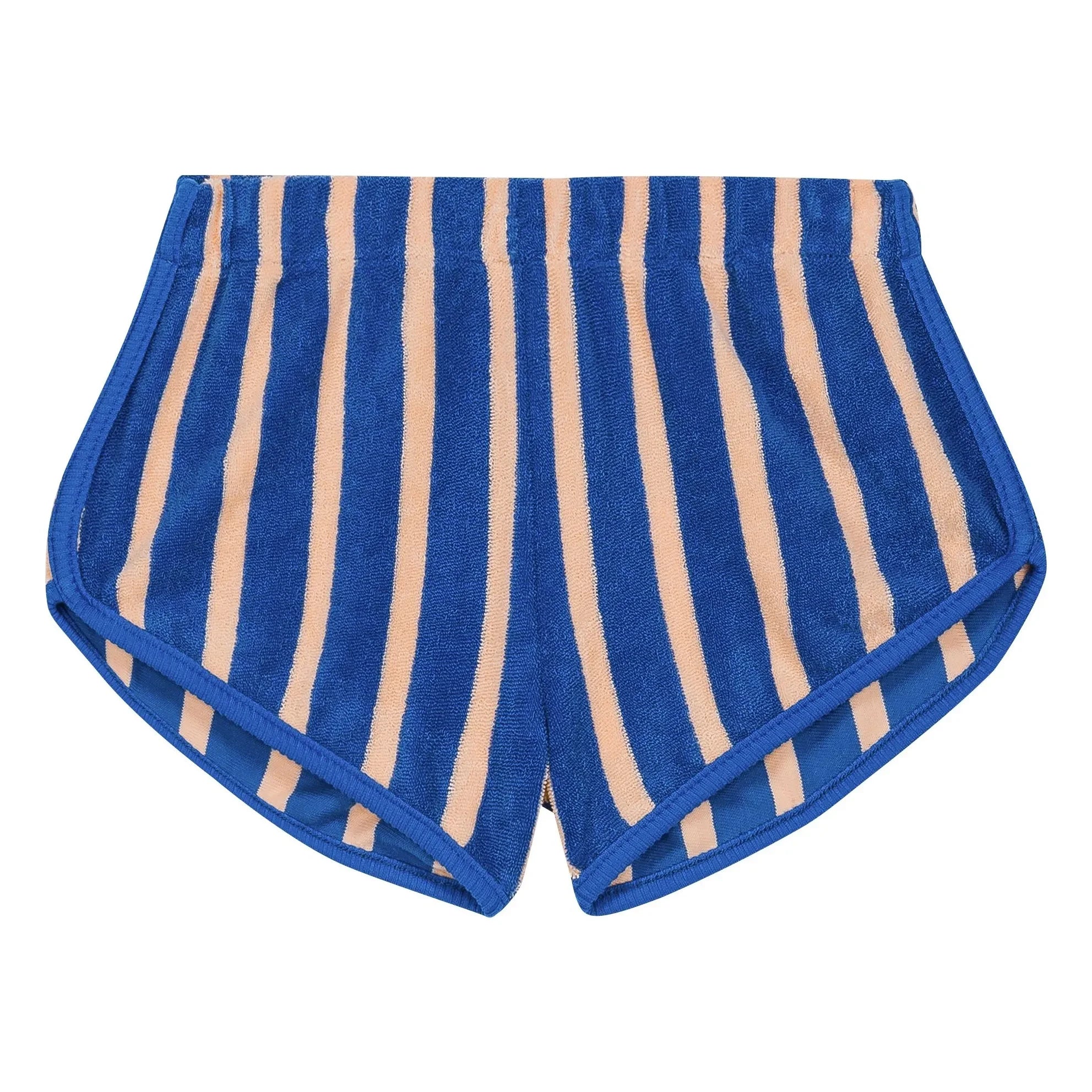 We Are Kids – Juju Gestreifte Shorts aus Bio-Baumwolle | Blau