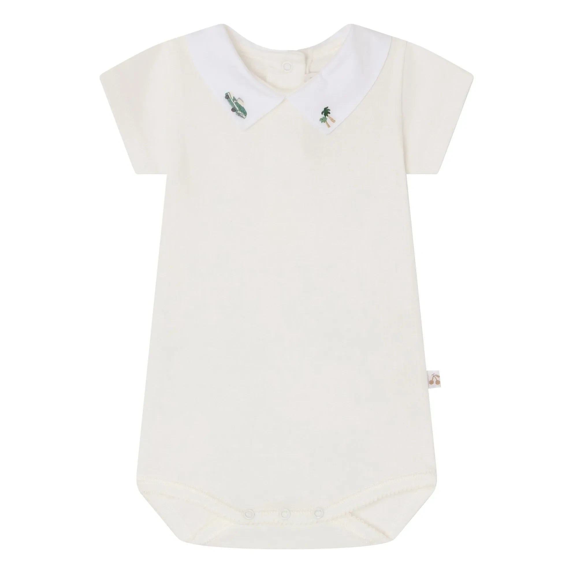 Bonpoint - Body Julliet aus Bio-Baumwolle | Creme