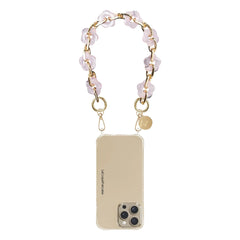 LaCoqueFrançaise - Cassy Fleurs Kurze Kette | Rosa