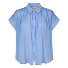 Lollys Laundry - Badal Baumwollbluse | Blau