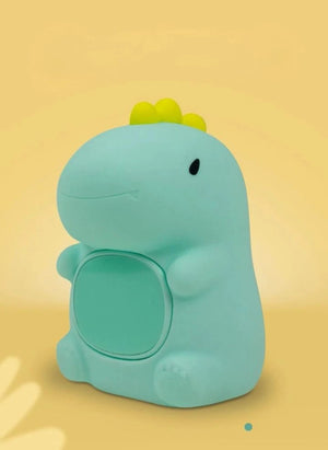Mary's - Dino Alarm Uhr und Nachtlicht | Blau Grün