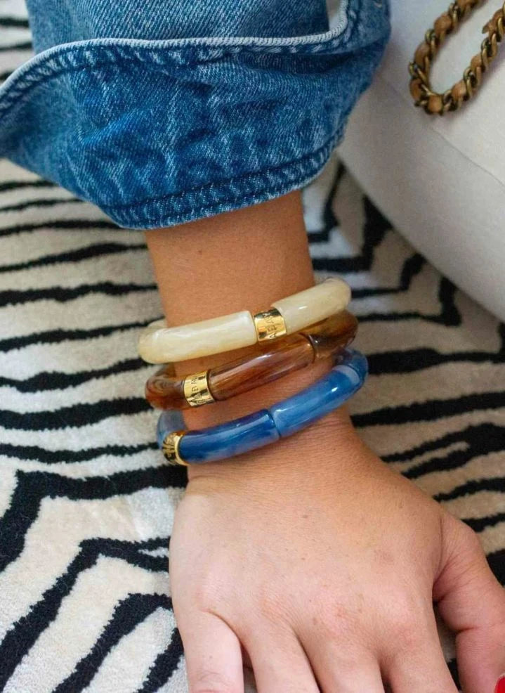 Parabaya - Igarape Mono 1 Armband | Blau