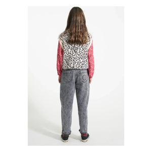 Piupiuchick - Mom Jeans Washed | Schwarz