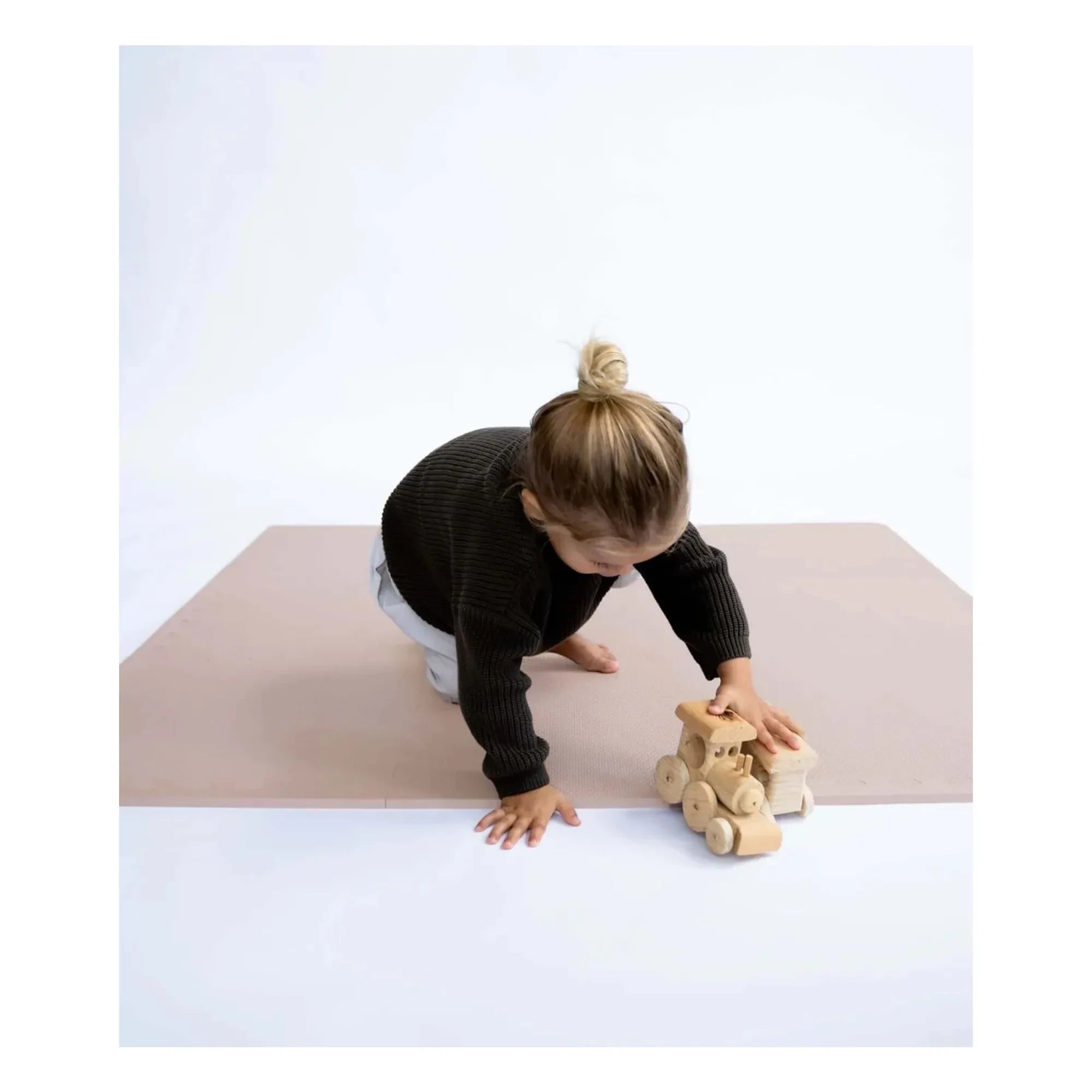 Toddlekind - Klassische modulare Spielmatte | Blush