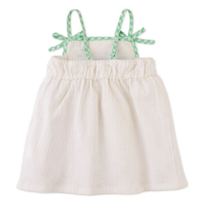 Gingersnaps - Aviana Besticktes Kleid | Weiß