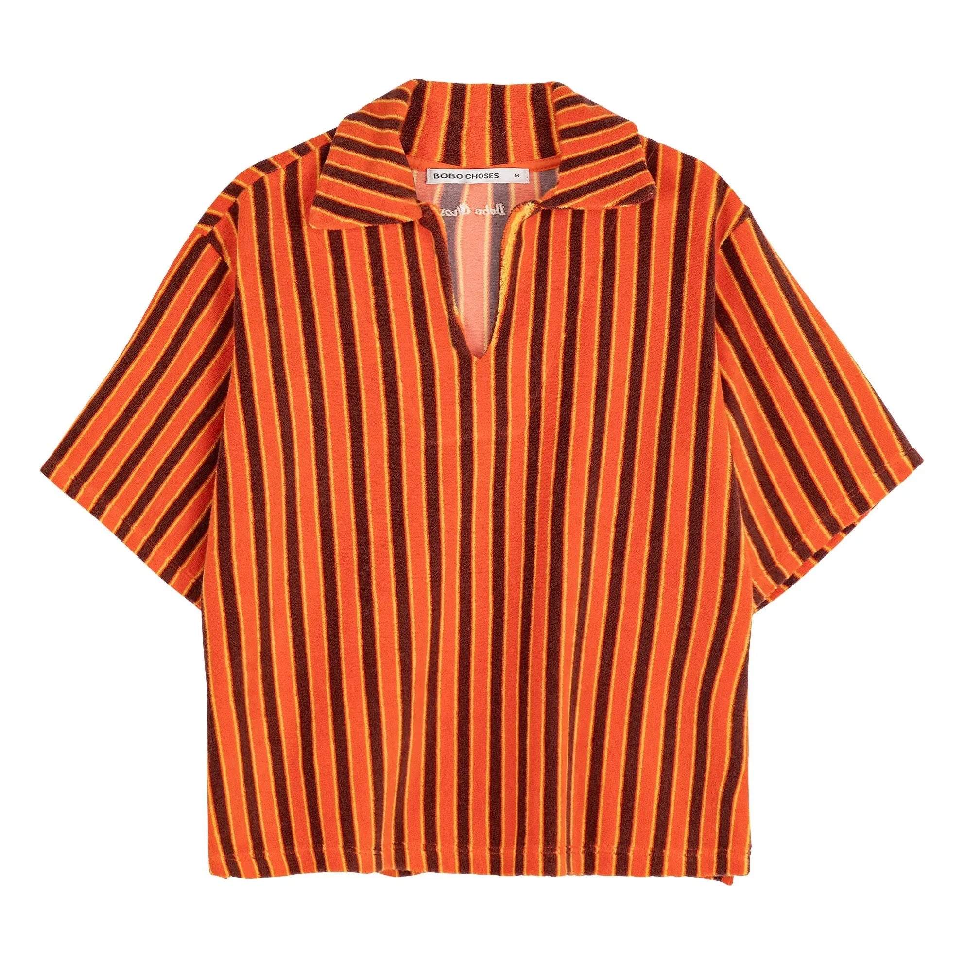 Bobo Choses - Frottee-Baumwollhemd | Camel