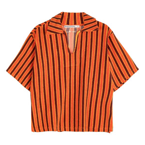 Bobo Choses - Frottee-Baumwollhemd | Camel