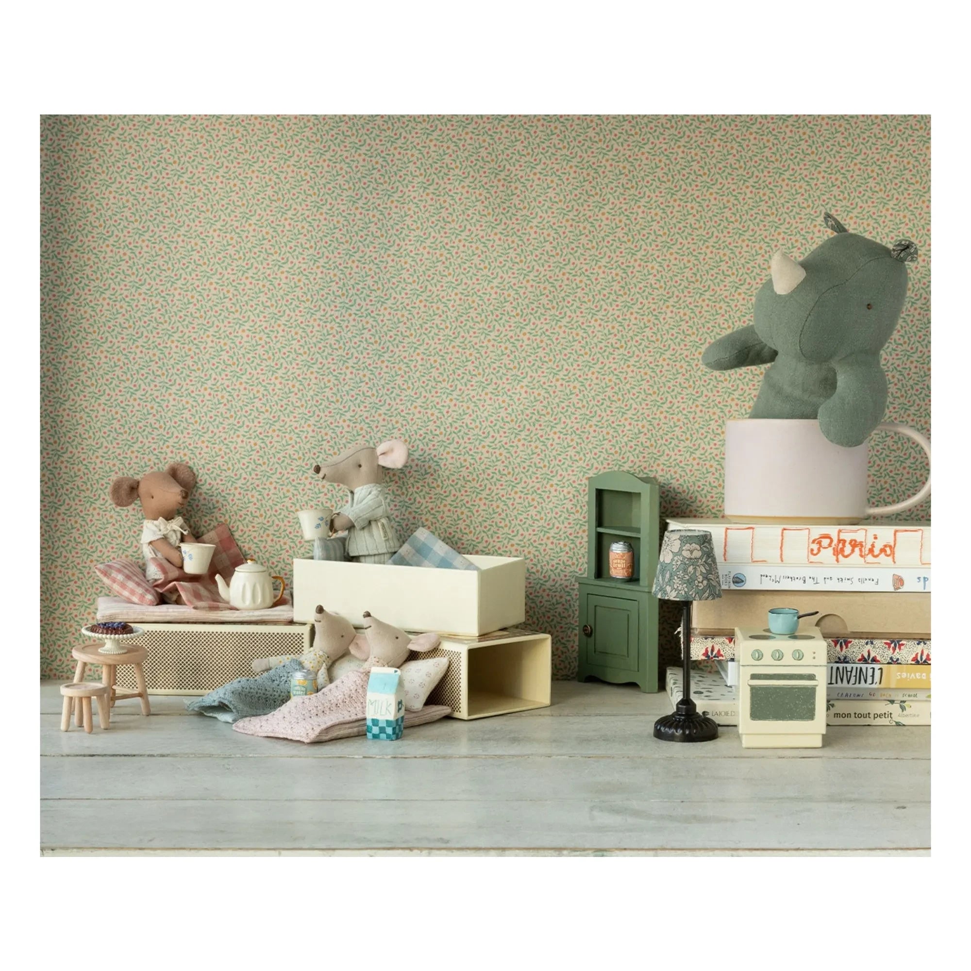 Maileg - Großes Mädchen-Maus in passender Box