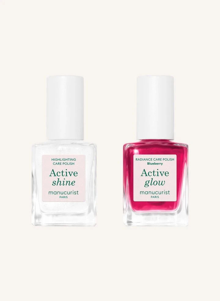 Manucurist - Active Shine & Active Glow Mini Nagellack Geschenkset
