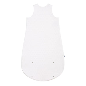 Petit Bateau - Herz-Strampler aus Bio-Baumwolle mit Lochmuster | Weiß