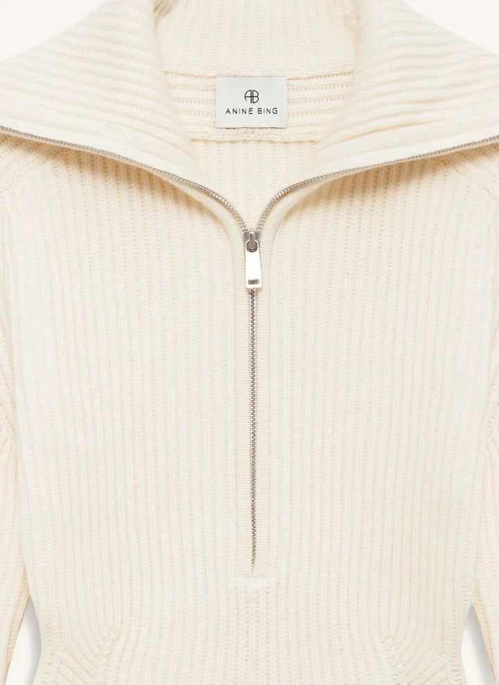 Anine Bing - Juni Wolle und Kaschmir Cardigan | Ecru