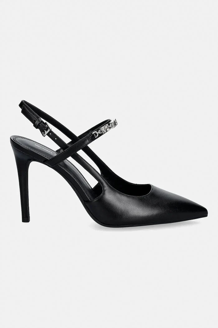 MICHAEL Michael Kors Dina Flex High Sling Pump Deri İnce Topuklu Ayakkabı