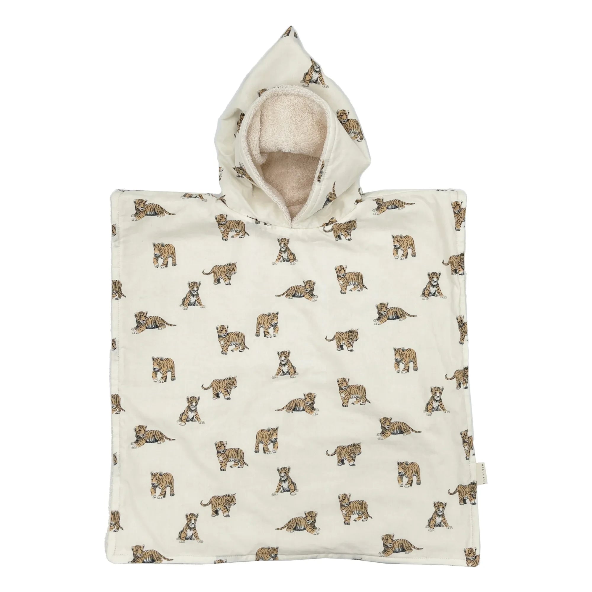 Milinane - Teo Badeponcho | Weiß