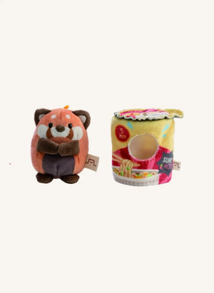 Nici - Akai Roter Panda Plüschspielzeug und Nudel-Kostüm | Orange