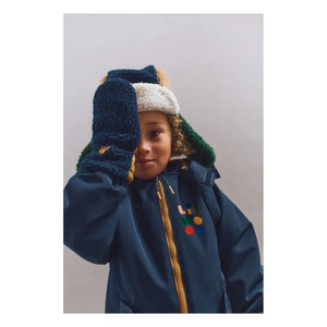 Liewood - Maddy Color-Block-Skioverall aus recycelten Fasern | Nachtblau