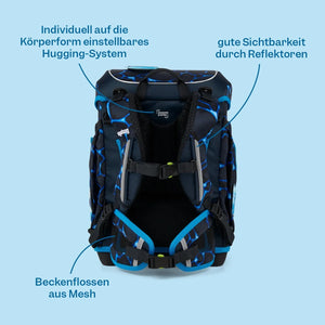 Ergobag - Schulranzen Set cubo Beary Fast Lane