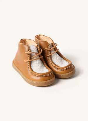 Lazare - Octave Gepolsterter Erste-Schritte-Schuh | Camel