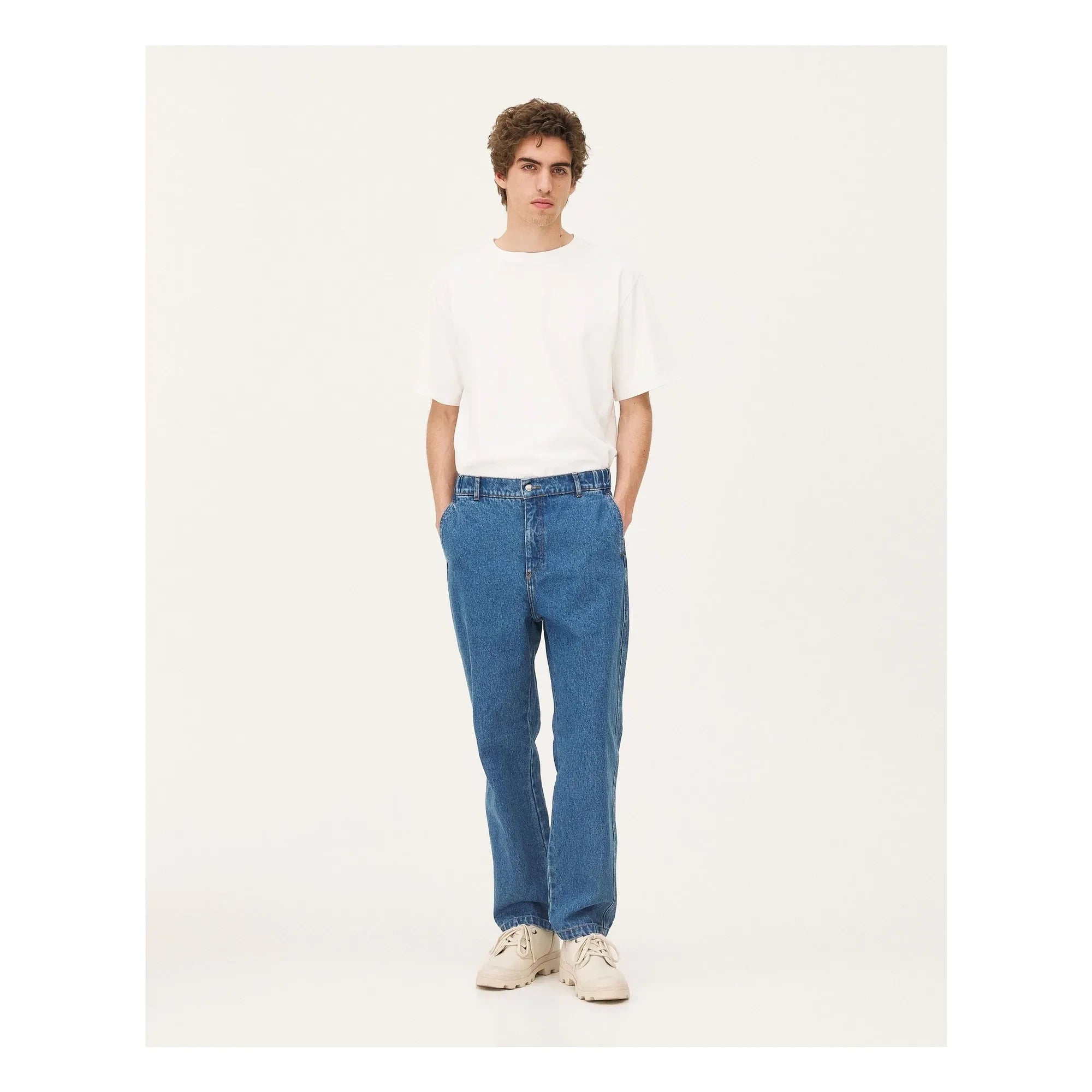 Noyoco - Calder Jeans aus Bio-Baumwolle | Hellblau