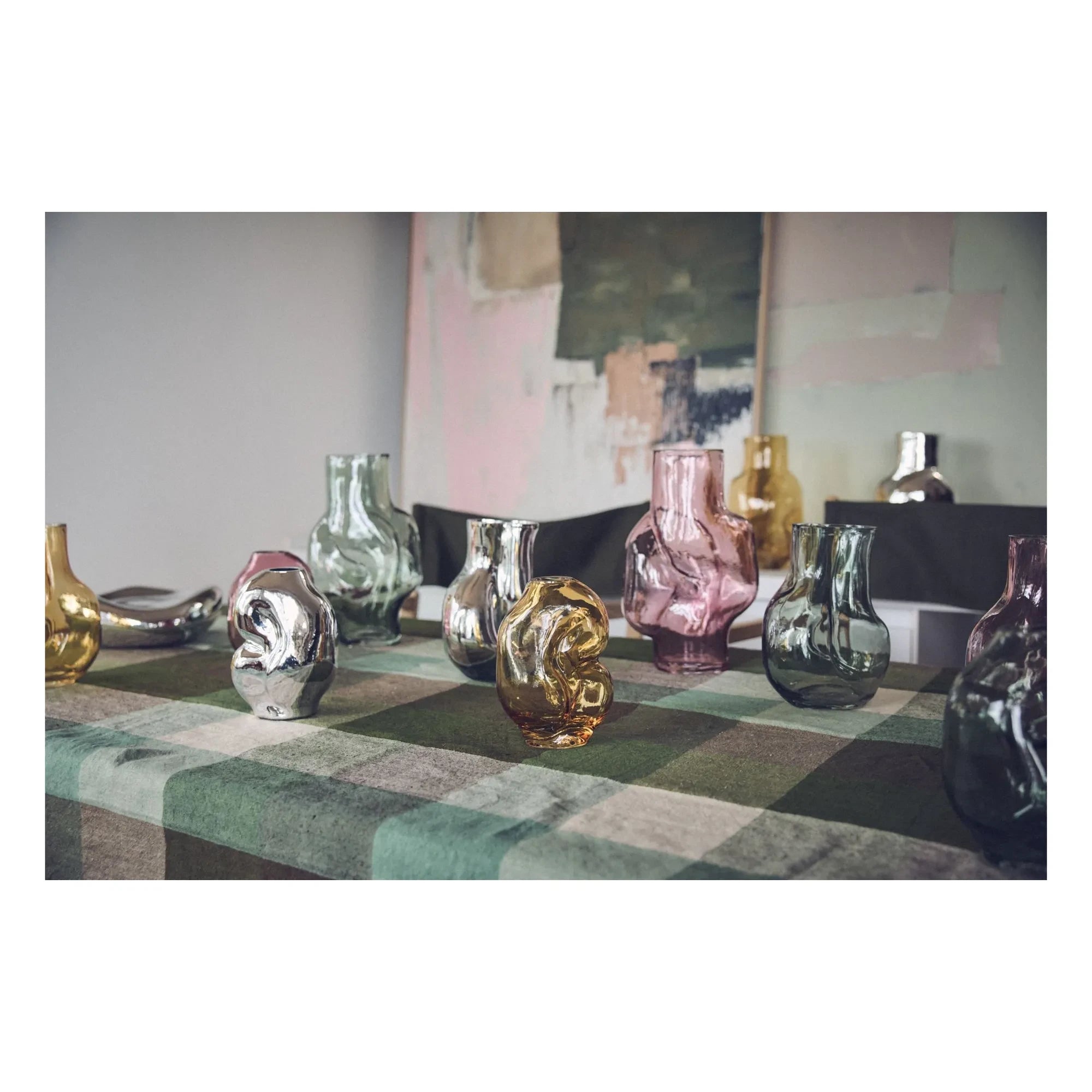 HKliving - Gleam Vase | Chrom