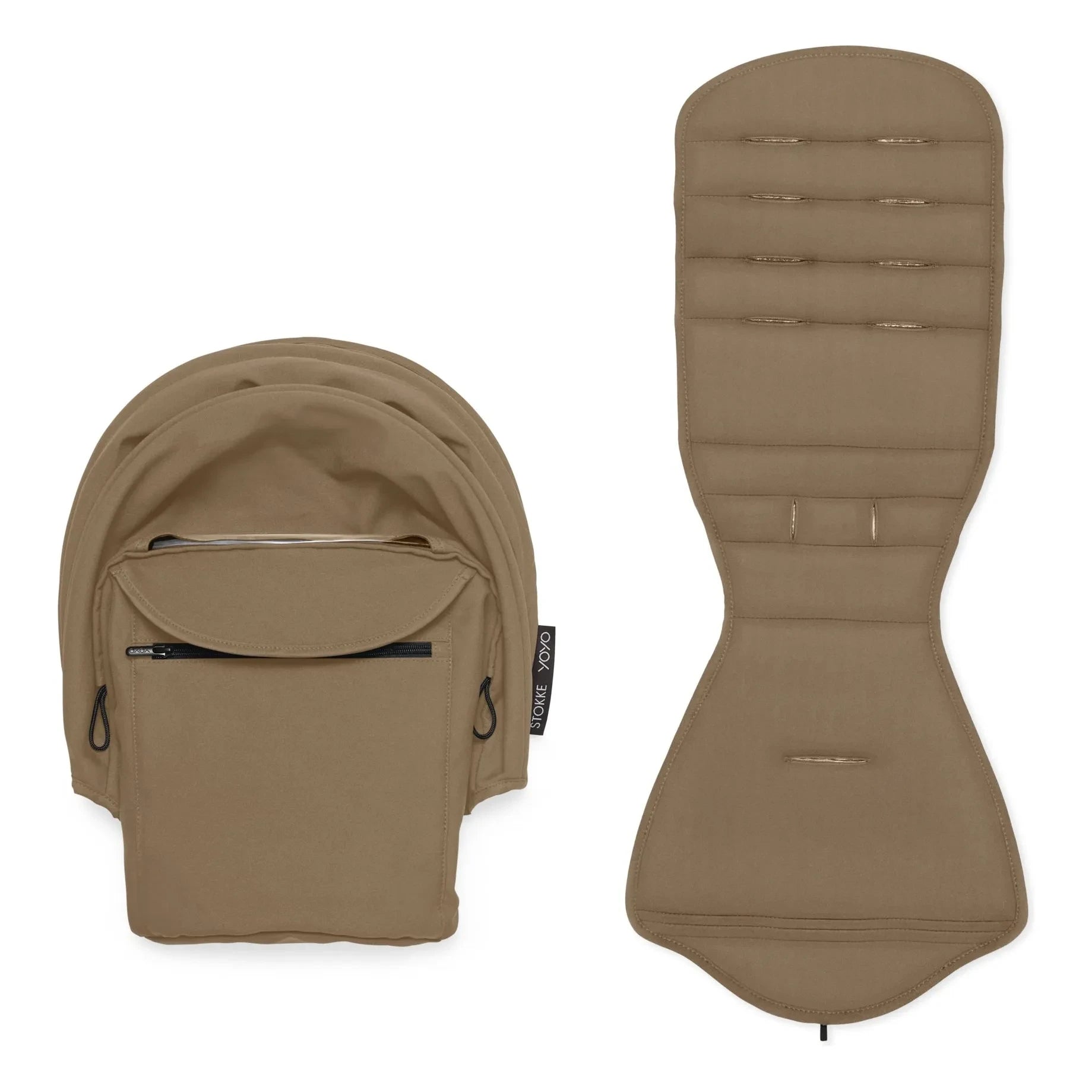 Stokke® - YOYO³ 6+ Kinderwagen Schwarzer Rahmen | Toffee