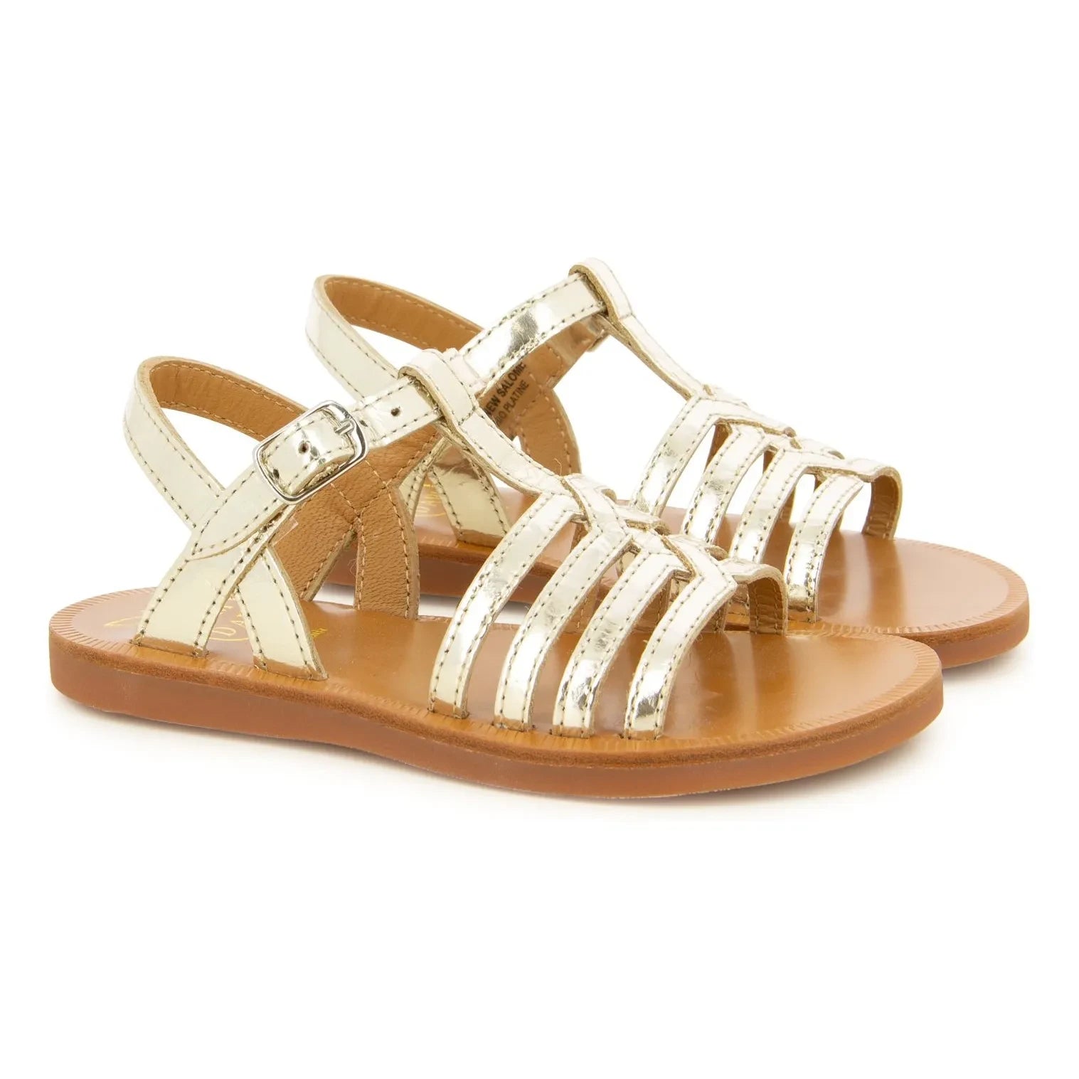 Pom d'Api - Plagette New Salomé sandaletler | Or