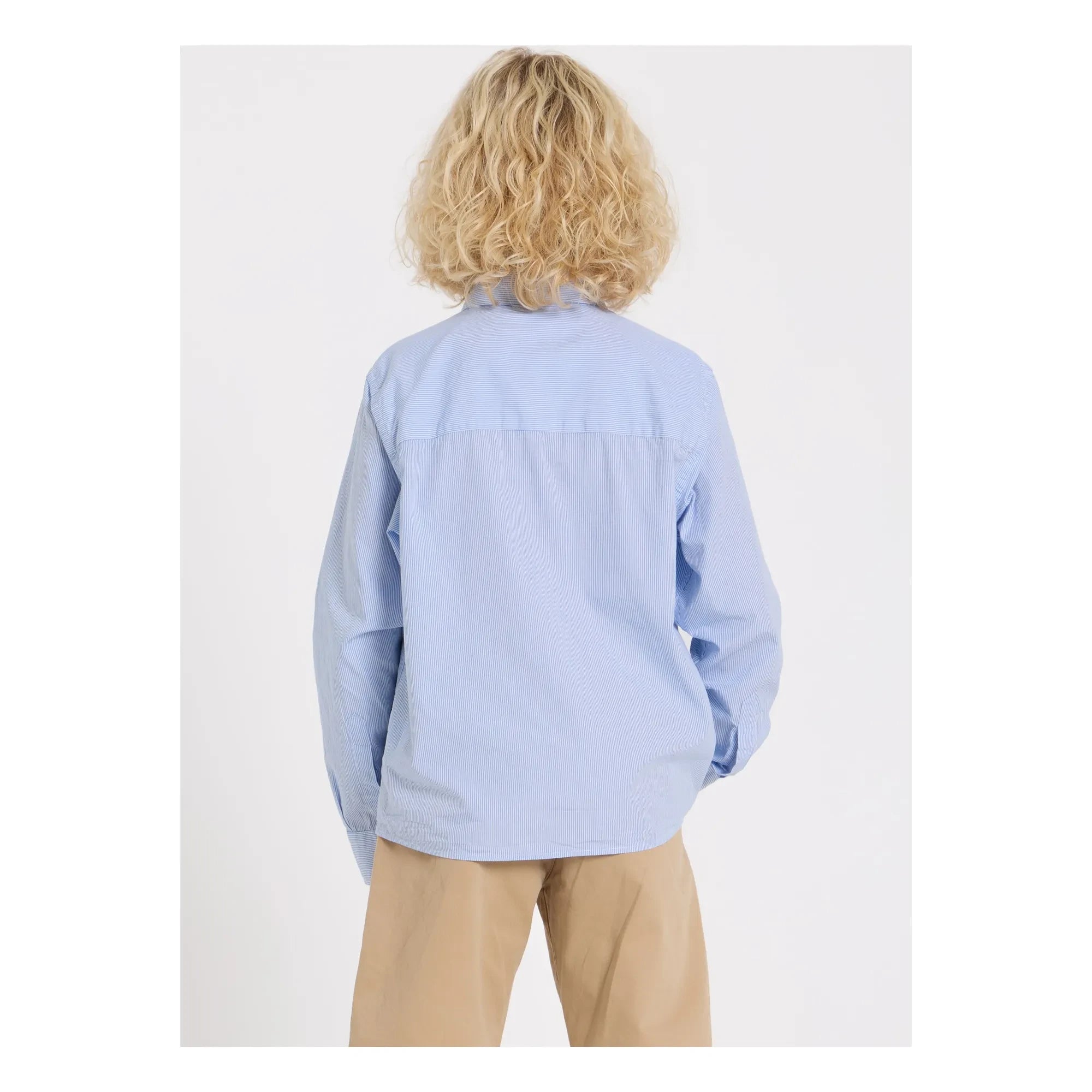 Smallable Kid - Zak Gestreiftes Hemd | Hellblau