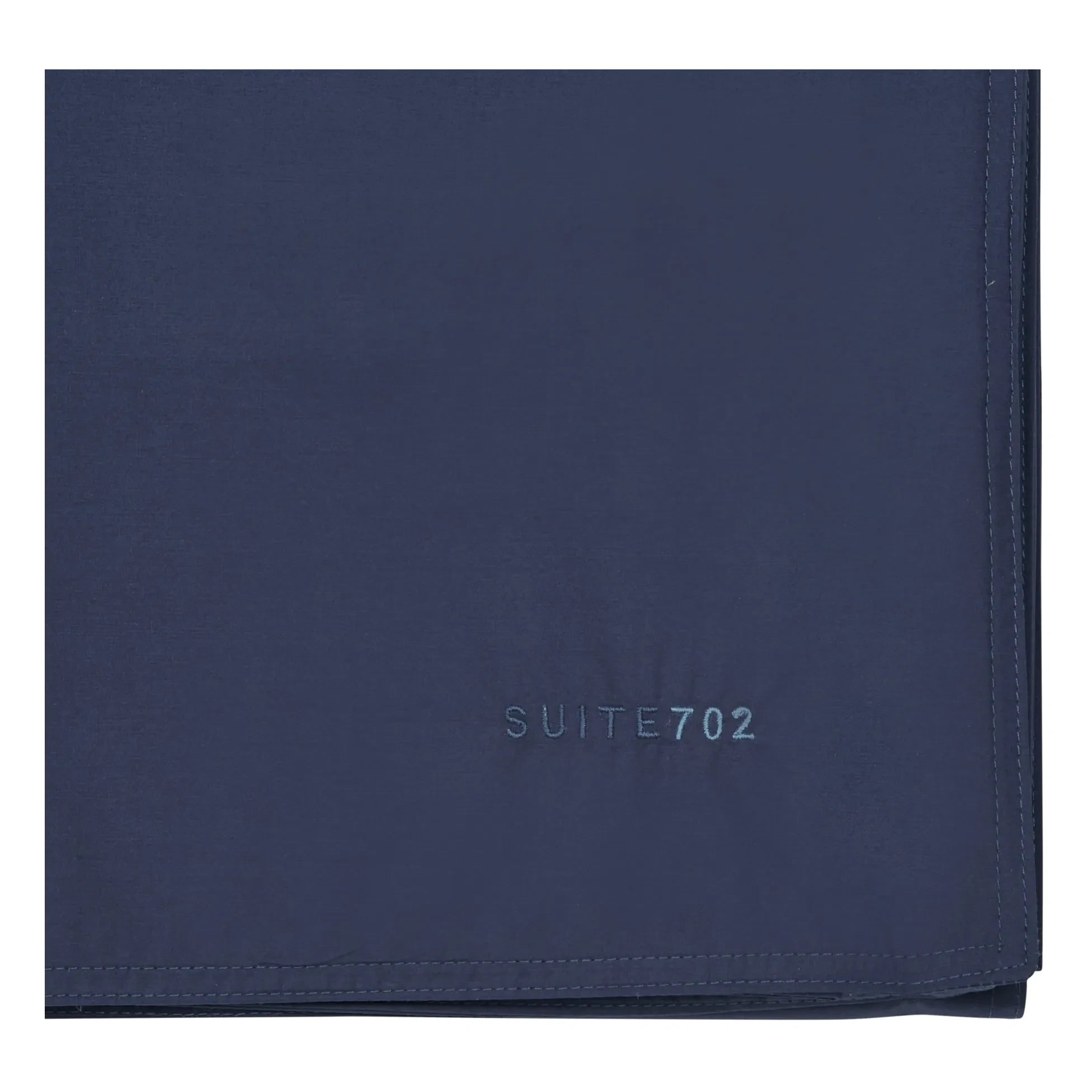 Suite 702 - Bio-Percale-Bettbezug | Marineblau