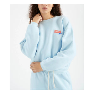 American Vintage - Zusammenarbeit mit Smallable - Izubird Sweatshirt | Hellblau