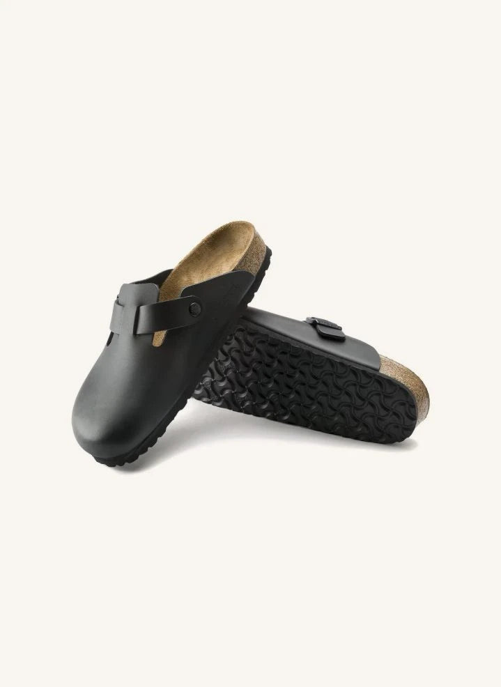 BIRKENSTOCK - Boston Leder Clogs