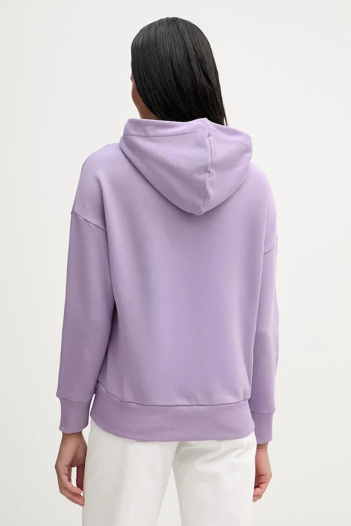 Marc O'Polo kadın pamuklu kapüşonlu sweatshirt