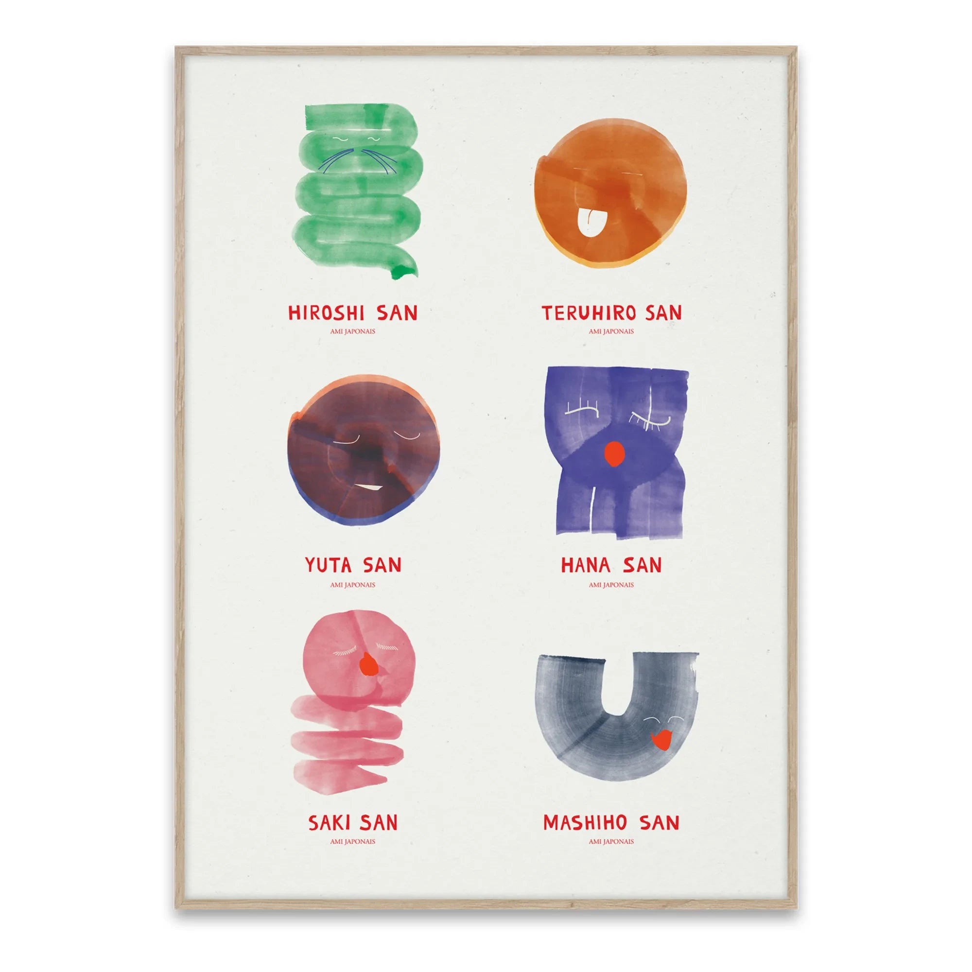 Mado – Japanische Freunde Poster