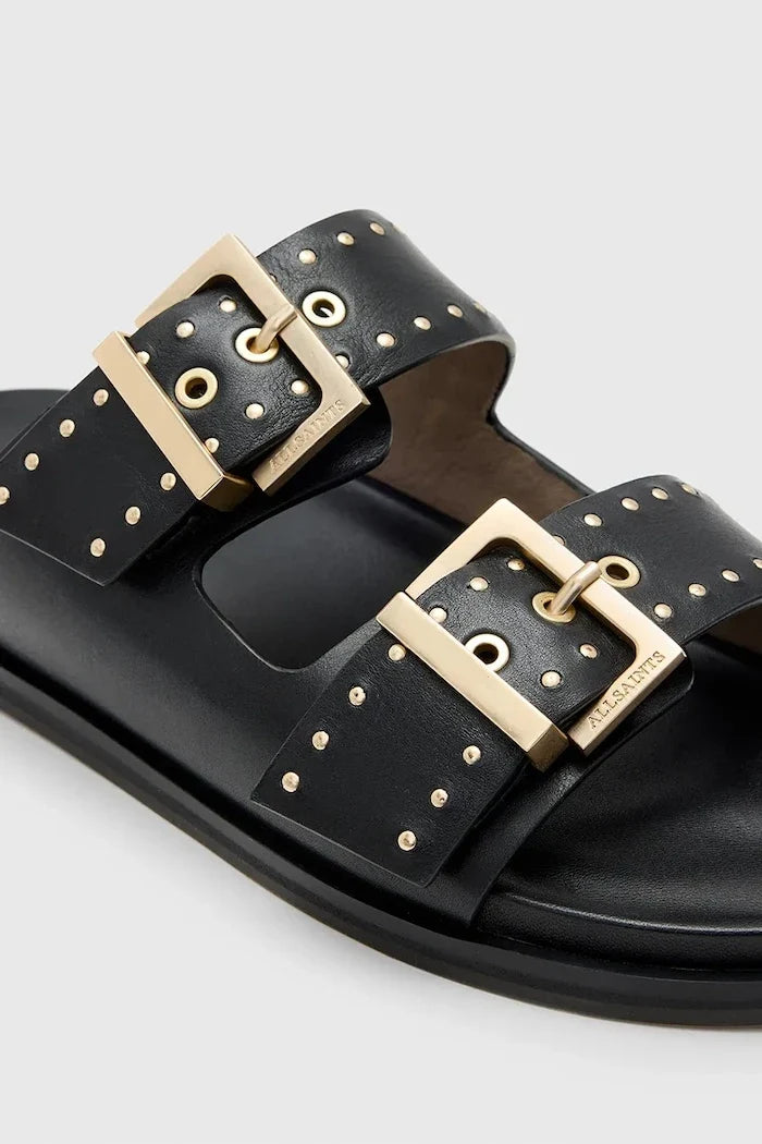 AllSaints Magda Stud Sandal Deri Terlik