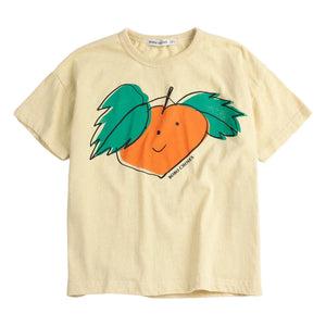 Bobo Choses - Orangefarbenes T-Shirt aus Bio-Baumwolle | Gelb