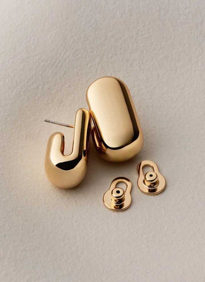 Jenny Bird - Leon Ohrringe | Gold