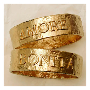 Alhaja - Jonc Amore Armreif | Gold