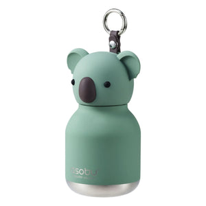 Asobu - Koala Edelstahl-Mini-Trinkflasche | Grau