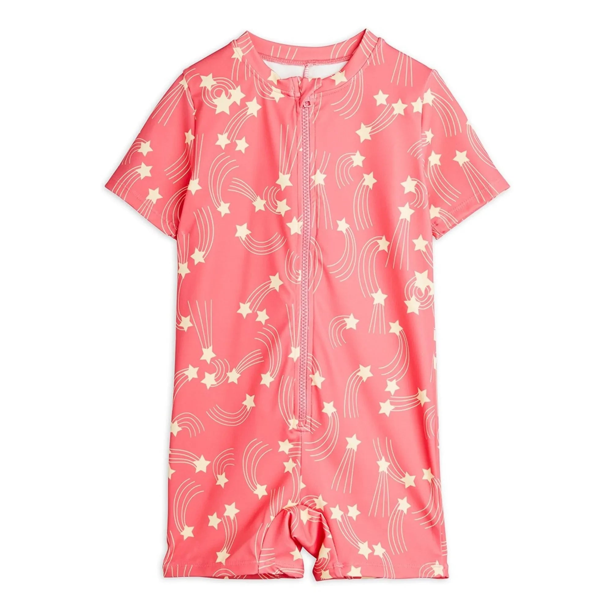 Mini Rodini - Etoiles Badeanzug mit UV-Schutz aus recycelten Fasern | Pink