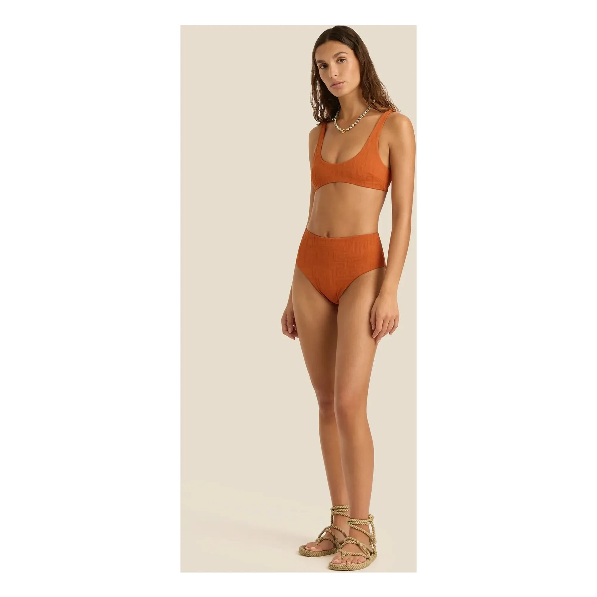 Soleil Soleil - June Bikini-Unterteil | Terrakotta