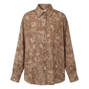 Vanessa Sposi - Vanessa Sposi X Laura Brown : Pocket Soie Hemd | Sandbeige