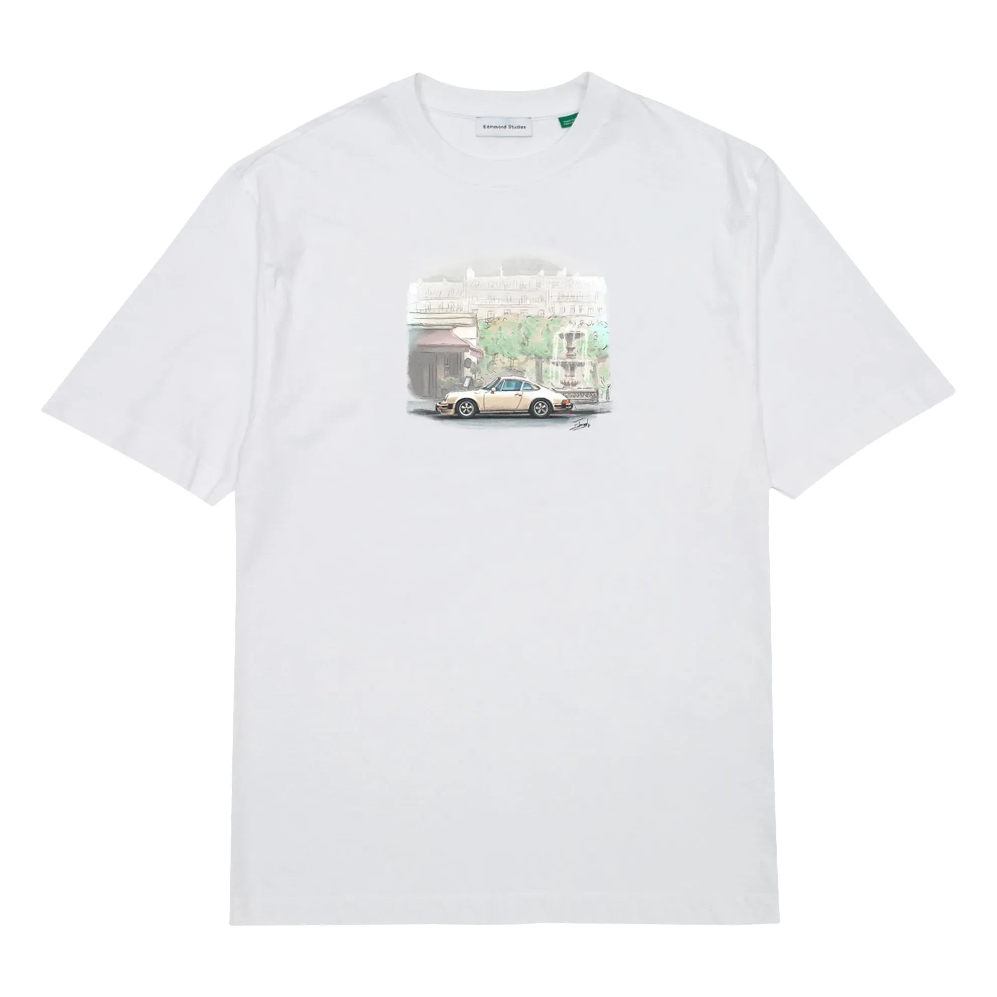 Edmmond Studios - Chasing Classics Baumwoll-T-Shirt | Weiß