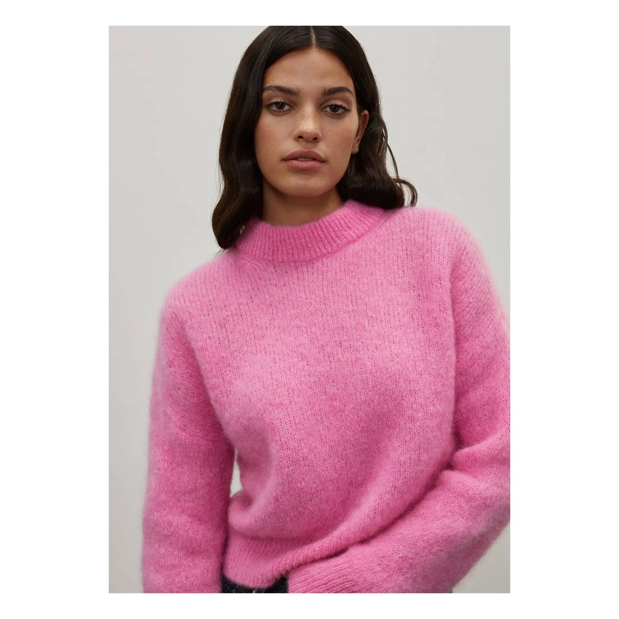 Surprise Paris – Jane Super Kid Mohair Pullover | Rosa