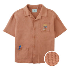 Gingersnaps - Tommy Toucan Waffelhemd | Braun