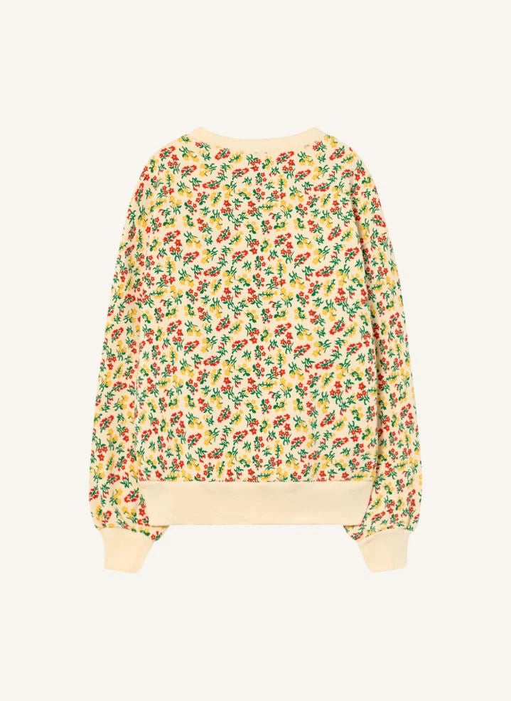 The Animals Observatory - Blümchen Sweatshirt | Ecru