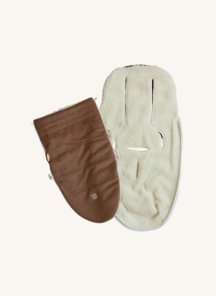 Kaiser - Woolma universeller Woll-Fußsack | Braun