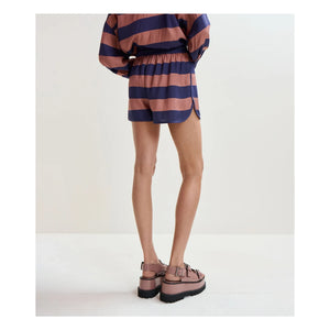Essentiel Antwerp - Jalana Gestreifter Shorts | Mavi
