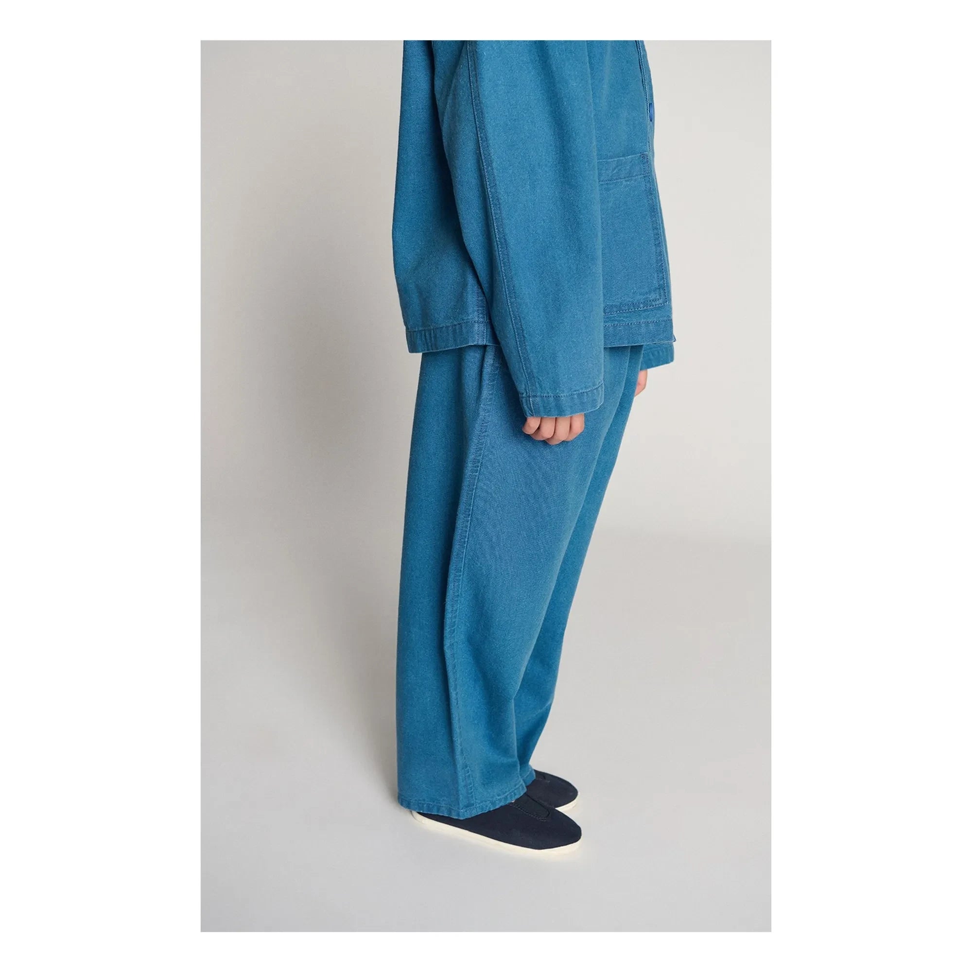 American Vintage - Comow Corduroy-Bundhose | Blau